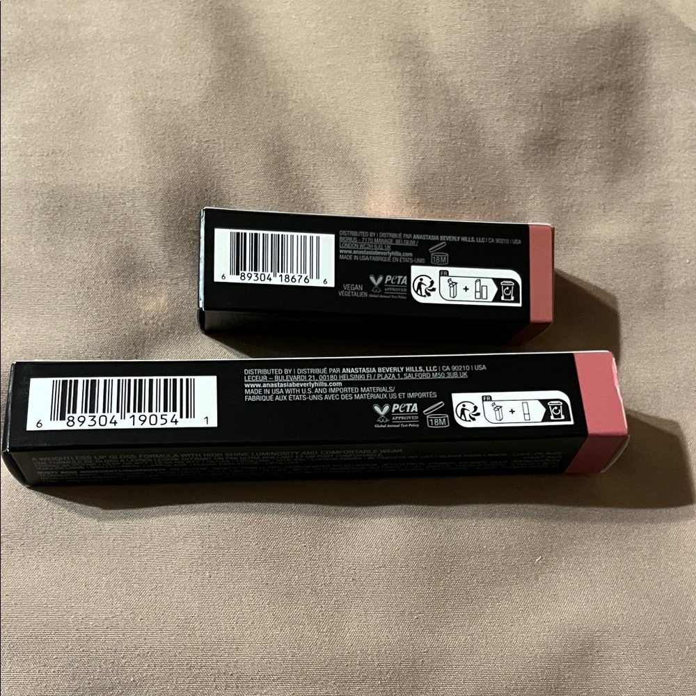 NIB Anastasia Beverly Hills Satin Lipstick and Lip Gloss - Dusty Rose - Picture 5 of 6